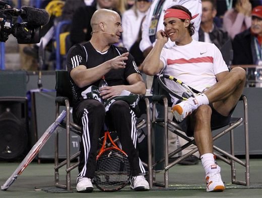 FOTO IMPRESIONANT! Indian Wells a inceput cu un meci pentru Haiti! Ce au facut Nadal si Federer_9