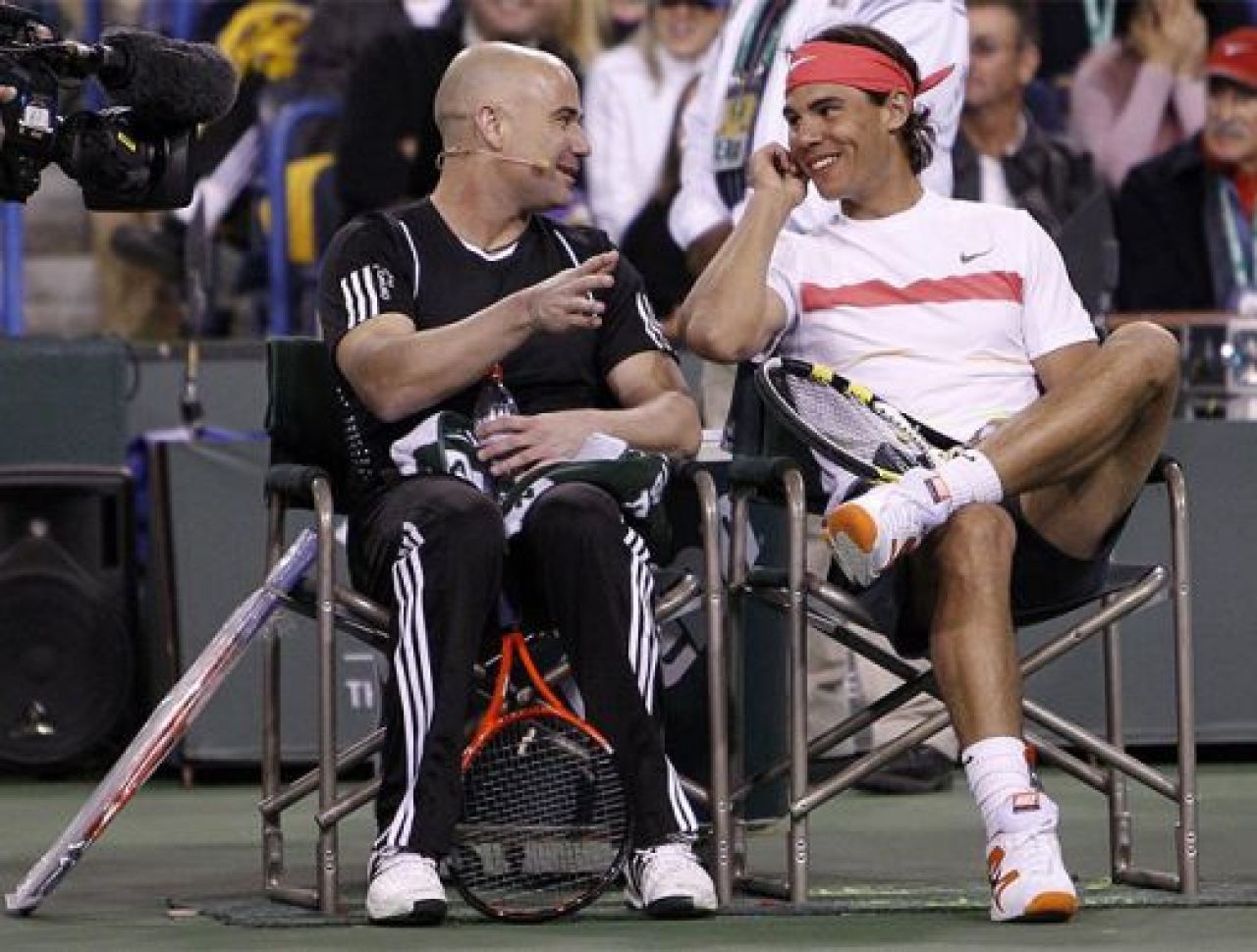 FOTO IMPRESIONANT! Indian Wells a inceput cu un meci pentru Haiti! Ce au facut Nadal si Federer_9