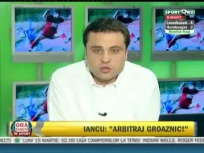 Iancu sare la gatul arbitrilor: Am avut penalty clar!