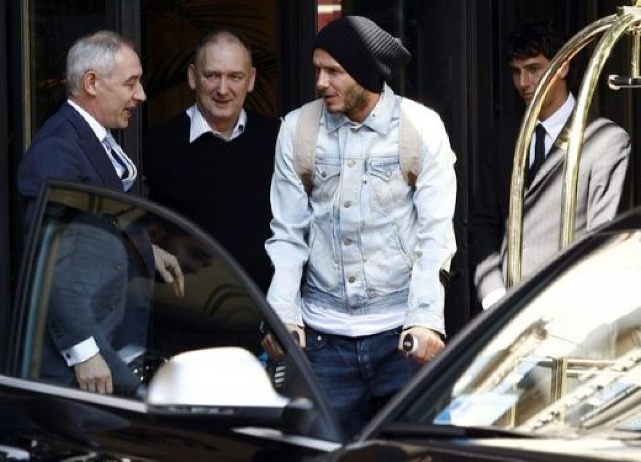 Beckham a plecat in carje spre Finlanda! Capello: