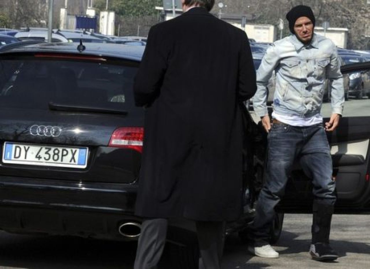 Beckham a plecat in carje spre Finlanda! Capello: