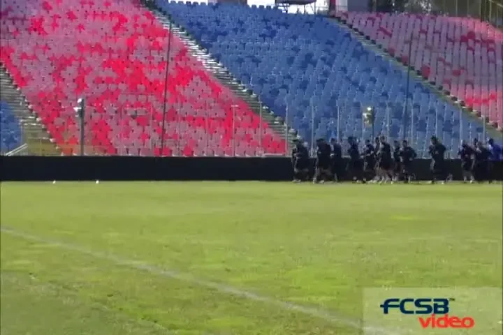 VIDEO Stelistii s-au antrenat pe Ghencea pentru derby-ul cu Dinamo!
