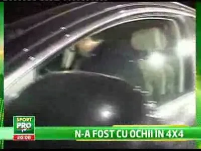VIDEO:&nbsp;Vezi ce spune fotomodelul a carei masina a fost facuta praf de Argaseala!