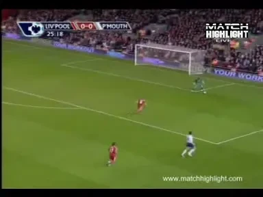 Liverpool 1-0 Portsmouth, min 26: Torres