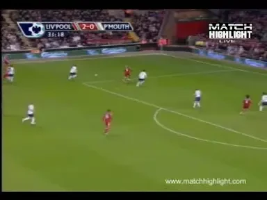 Liverpool 3-0 Portsmouth, min 32: Aquilani
