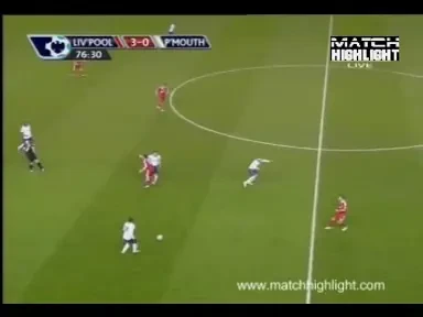 Liverpool 4-0 Portsmouth, min 77: Torres