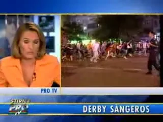 DERBY&nbsp;SANGEROS:&nbsp;Vezi imagini de cosmar din 2006! Mihai Stoica: Vreau si eu sa fiu impuscat daca s-a ajuns aici!