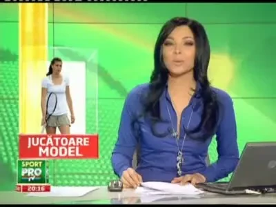 SEXY! Sorana Carstea si Edina Gallovits, pe podium de prezentare la Indian Wells