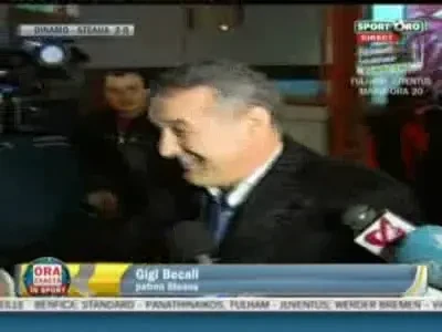 Gigi Becali: Ne-au CIURUIT!