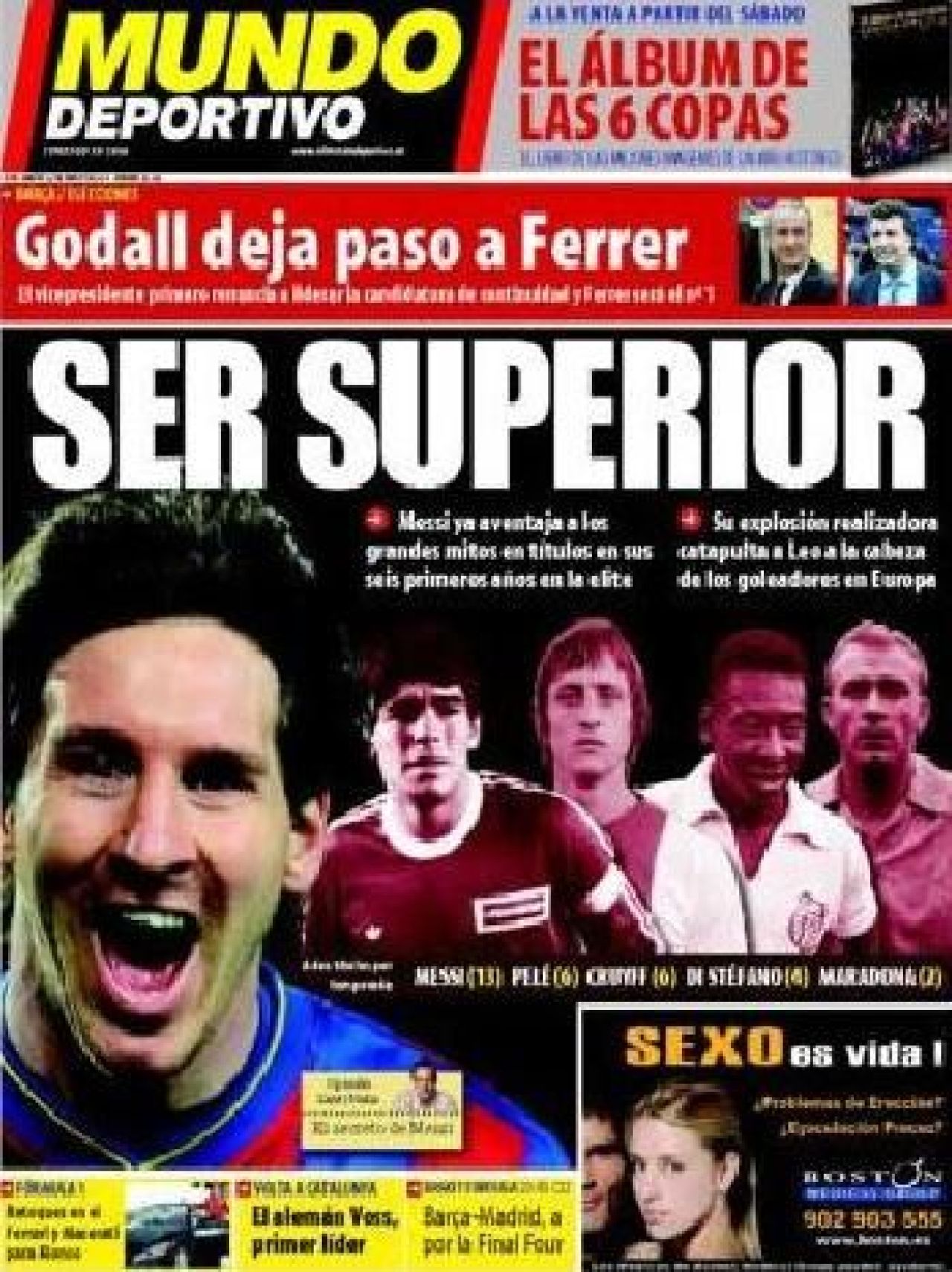 Presa din Spania e in delir! Este Messi cel mai bun fotbalist din istorie?_4