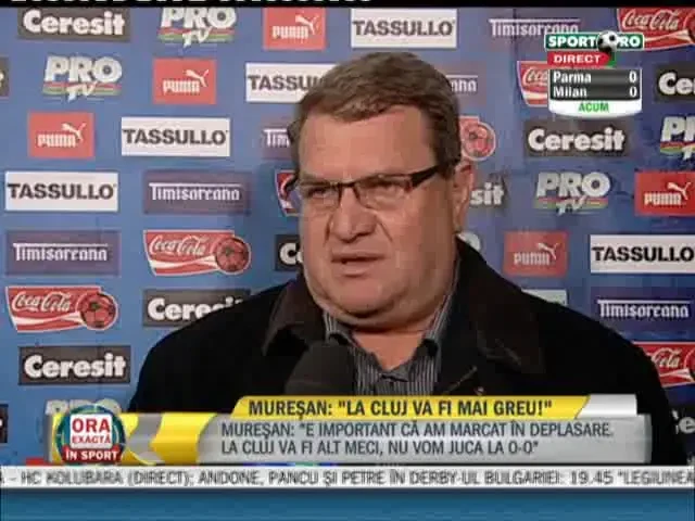 Muresan: Este un rezultat echitabil. Avem sanse mai mari decat Dinamo