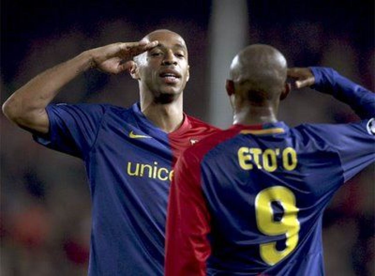 Henry, in lotul Barcelonei pentru meciul cu Arsenal! Vezi super goluri cu Henry in tricoul celor 2 echipe!_4