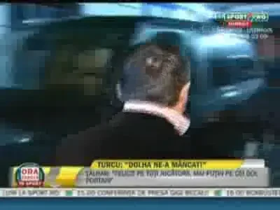 VIDEO! Pana sa-l faca PRAF pe Dolha, Turcu a injurat NON STOP cand a plecat de la stadion
