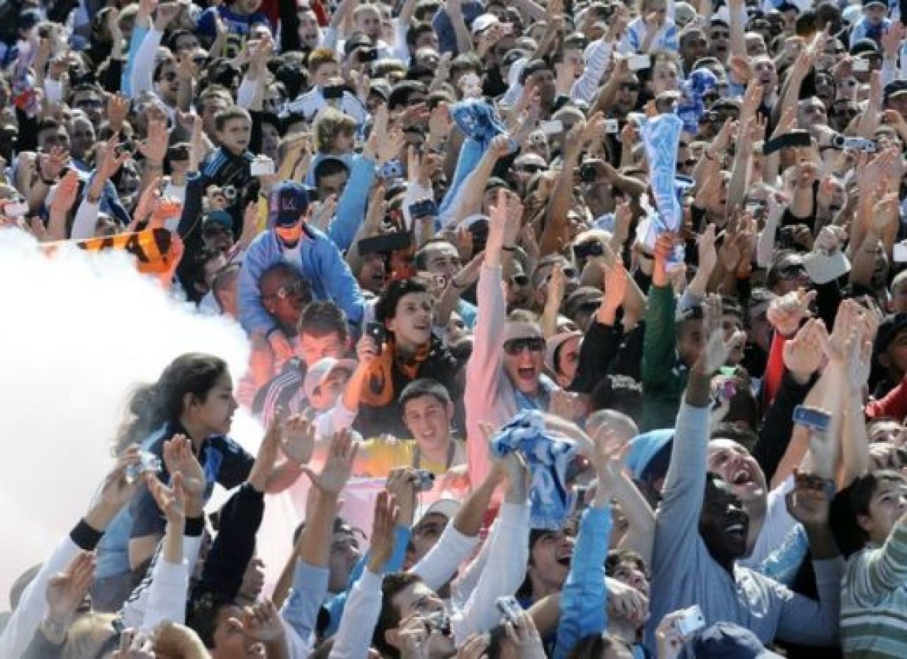 FOTO FABULOS! Marsilia in sarbatoare! Cum a sarbatorit OM castigarea Cupei Ligii!_5