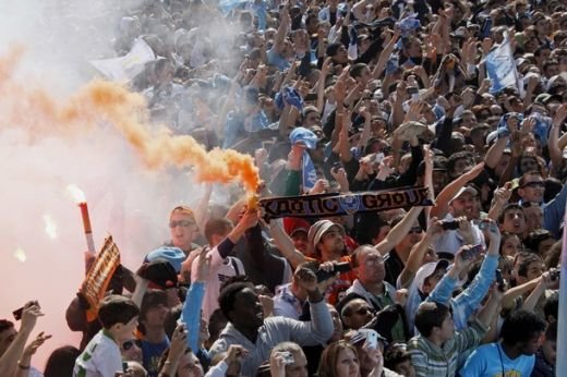 FOTO FABULOS! Marsilia in sarbatoare! Cum a sarbatorit OM castigarea Cupei Ligii!_7