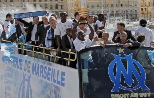 FOTO FABULOS! Marsilia in sarbatoare! Cum a sarbatorit OM castigarea Cupei Ligii!_17