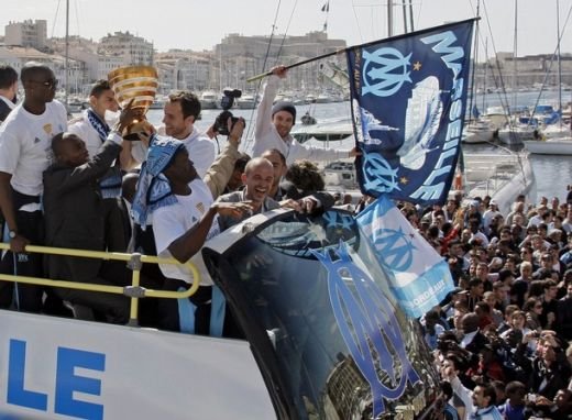 FOTO FABULOS! Marsilia in sarbatoare! Cum a sarbatorit OM castigarea Cupei Ligii!_21