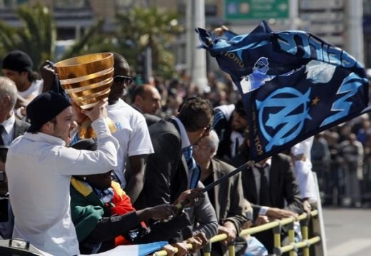 FOTO FABULOS! Marsilia in sarbatoare! Cum a sarbatorit OM castigarea Cupei Ligii!_23
