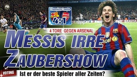 L-a egalat pe Van Basten! Messi, al 6-lea jucator din istorie care da 4 goluri intr-un meci de Liga_12