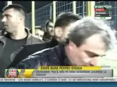 Steaua il trimite la spital pe Stoichita! Becali: Dinamo si CFR se vor incurca!