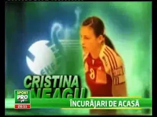 Cum o va incuraja Florin Costea pe cea mai frumoasa galactica de la Oltchim, Ada Nechita, cu Gyor!