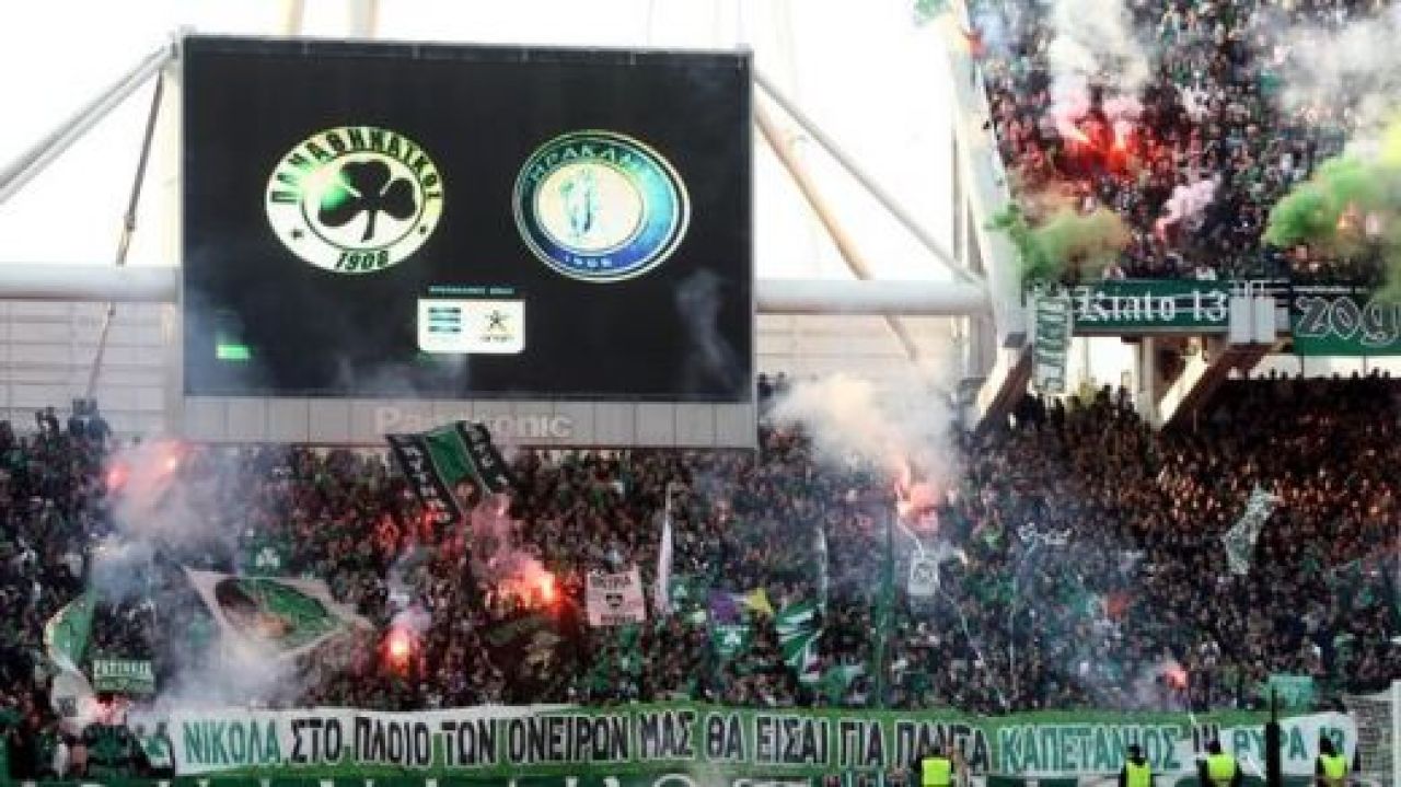 Jucatorii lui Panathinaikos au ramas in chiloti dupa ce au castigat titlul! Vezi nebunia de la final:_4