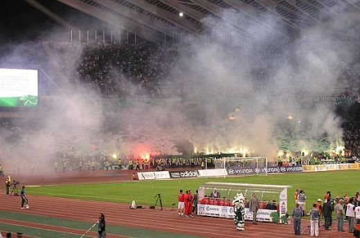 Jucatorii lui Panathinaikos au ramas in chiloti dupa ce au castigat titlul! Vezi nebunia de la final:_6