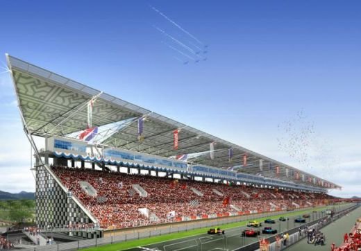 FABULOS! Vezi circuitul F1 de 250 mil euro si 135.000 locuri din Coreea!_2