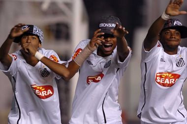 VIDEO Pustiul dorit de Real Madrid a dat CINCI goluri intr-un meci! Vezi ce show a facut cu Robinho in Cupa Braziliei!_9