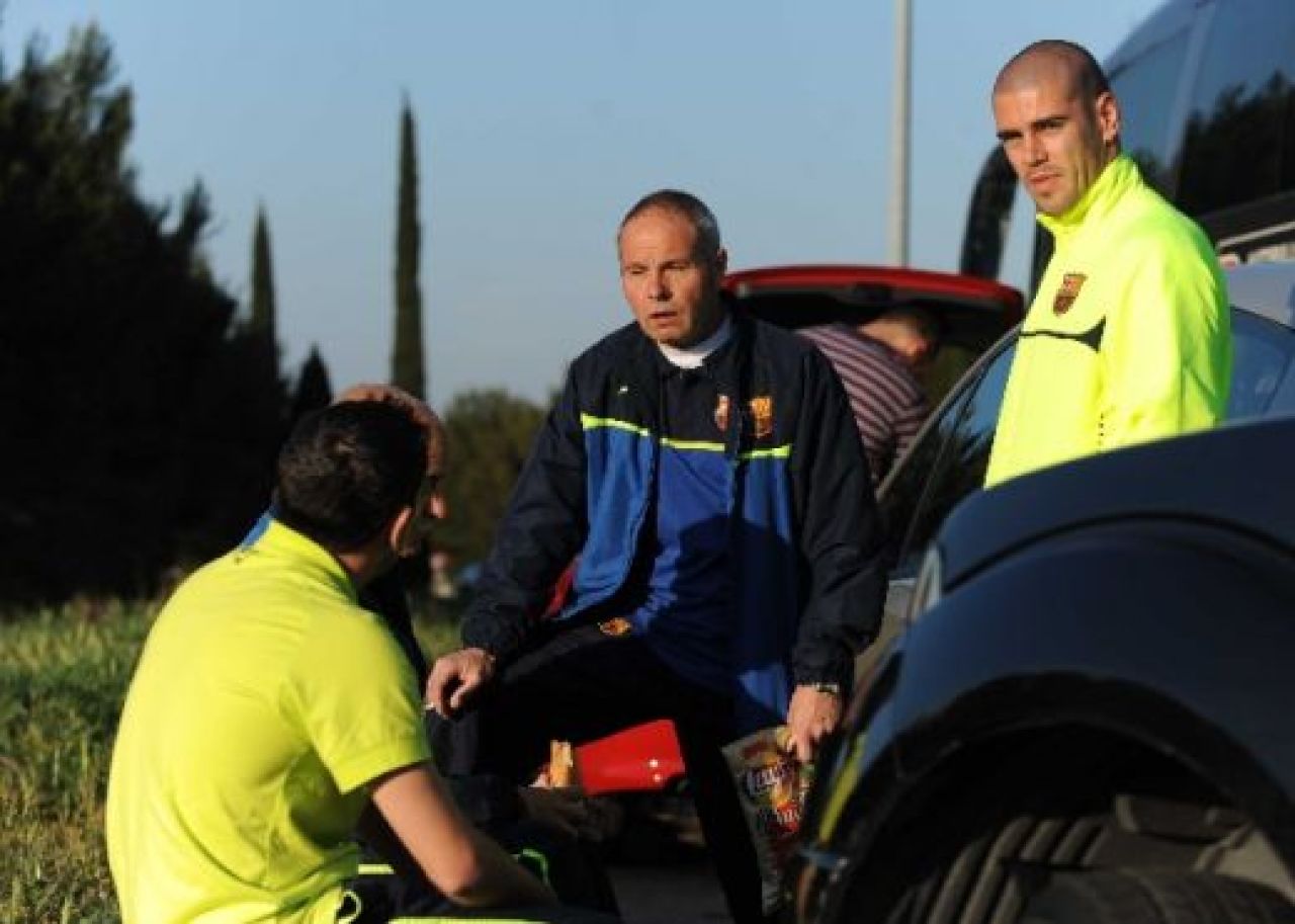 FOTO / Extraterestrii fara figuri! Barcelona a plecat la Milano cu.. autocarul!_5