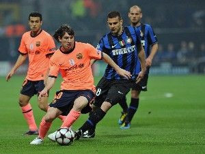 Chivu si Inter, aproape de finala! Inter 3-1 Barcelona! Vezi golurile 3D!_4