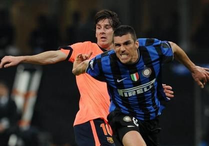 Chivu si Inter, aproape de finala! Inter 3-1 Barcelona! Vezi golurile 3D!_9