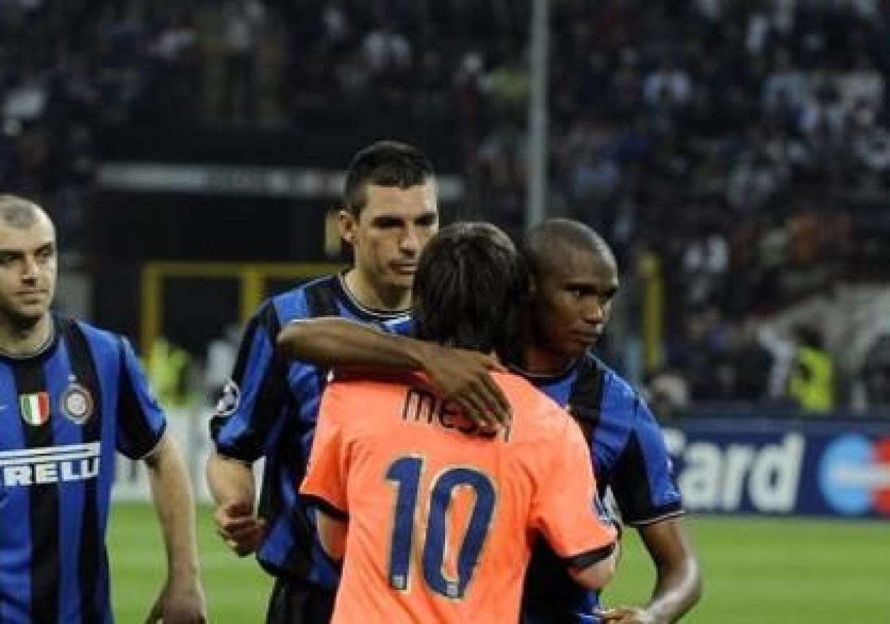 Chivu si Inter, aproape de finala! Inter 3-1 Barcelona! Vezi golurile 3D!_10