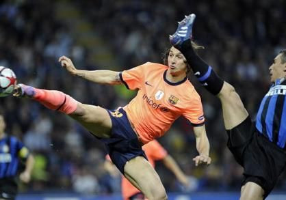 Chivu si Inter, aproape de finala! Inter 3-1 Barcelona! Vezi golurile 3D!_13