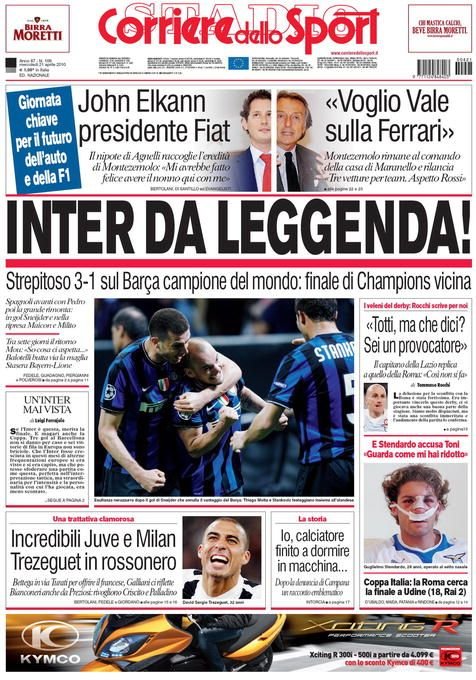 Italienii fac misto de Barca: 
