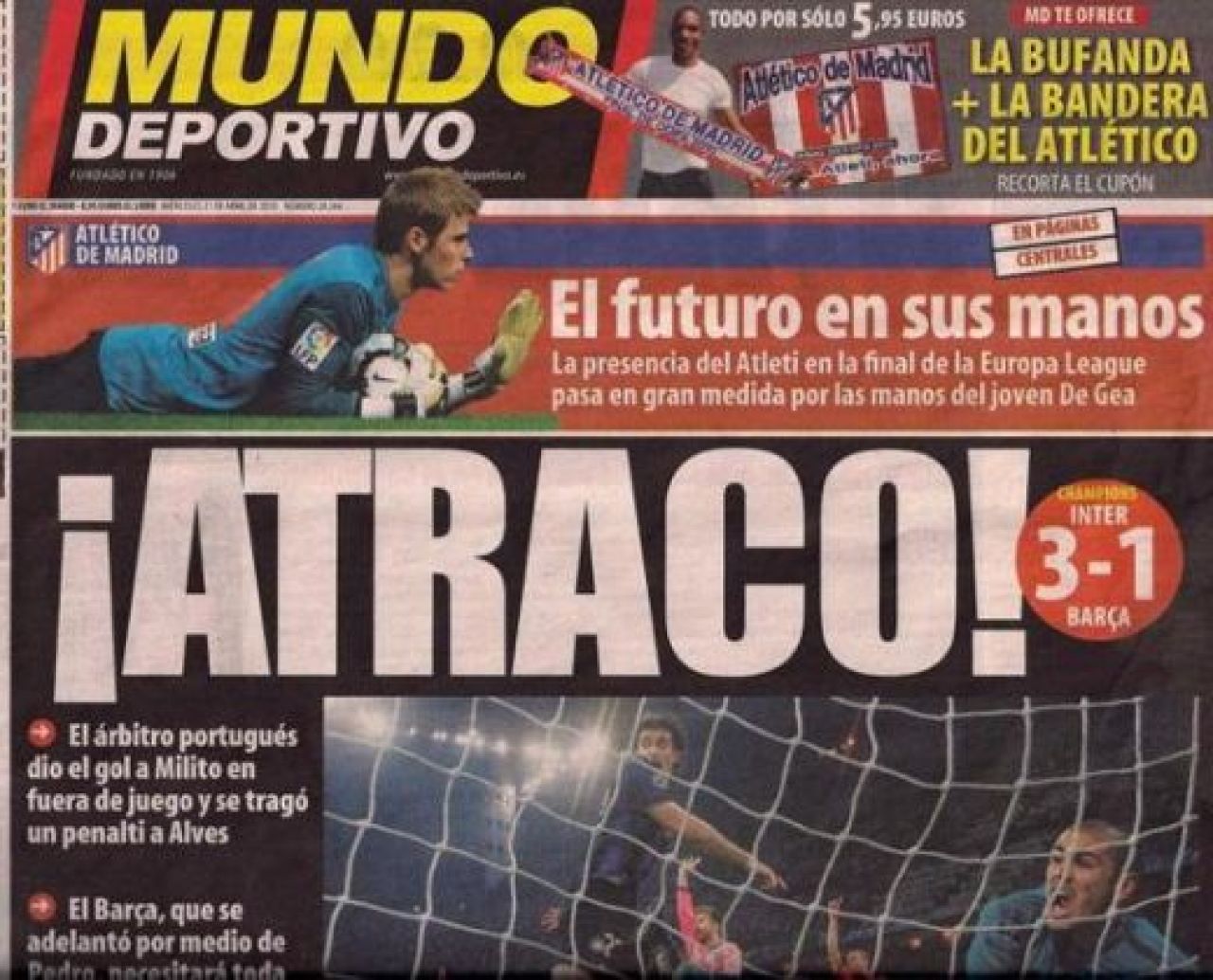 Italienii fac misto de Barca: