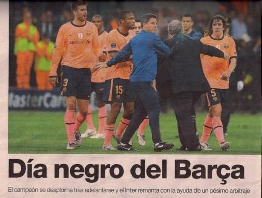 Italienii fac misto de Barca: 