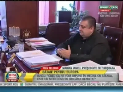 Iancu nu renunta la cazul Valiza: Daca este vinovata, Steaua trebuie retrogradata!