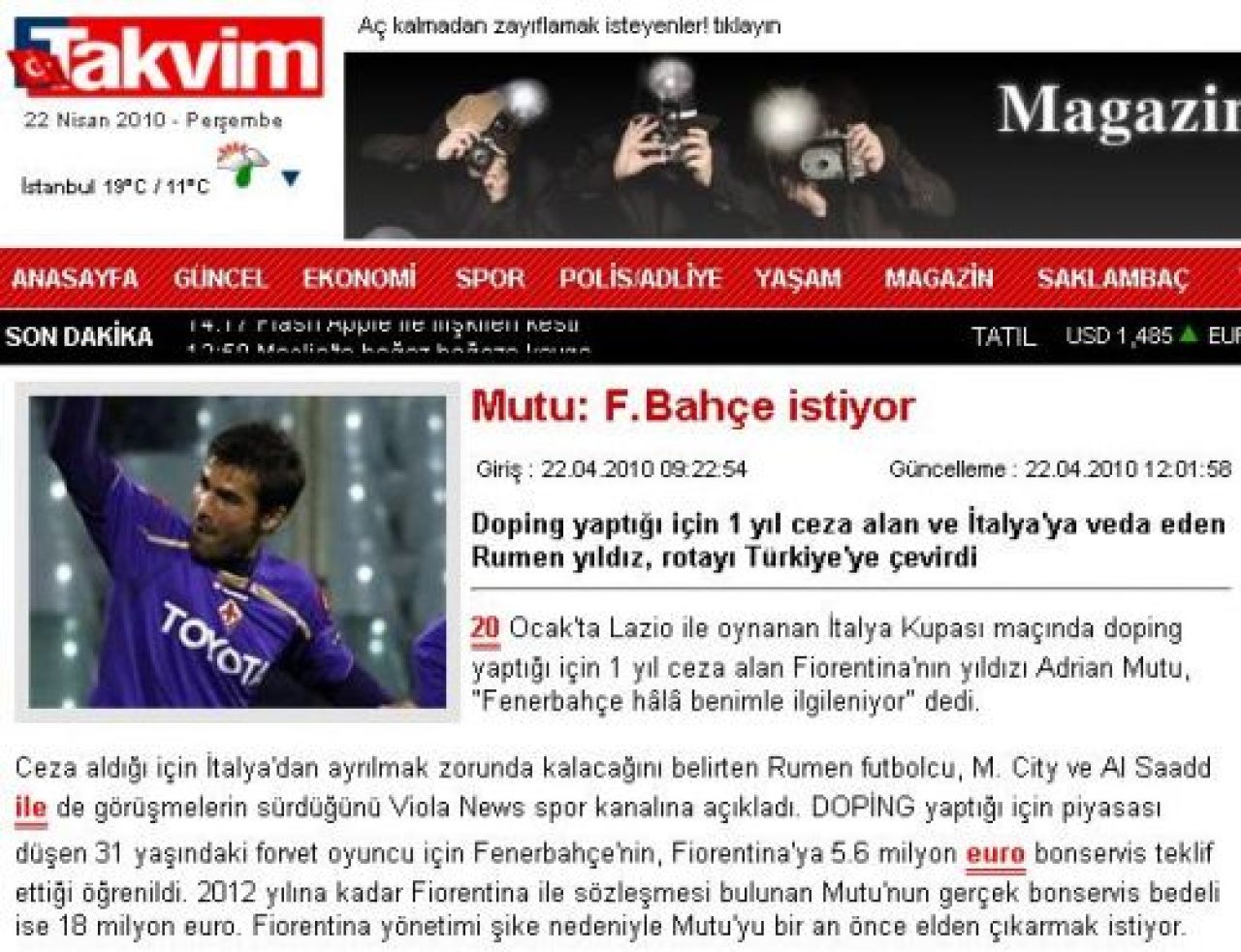 Mutu la Fenerbahce sau Galata? Turcii garanteaza ca-i platesc si datoria catre Chelsea!_2