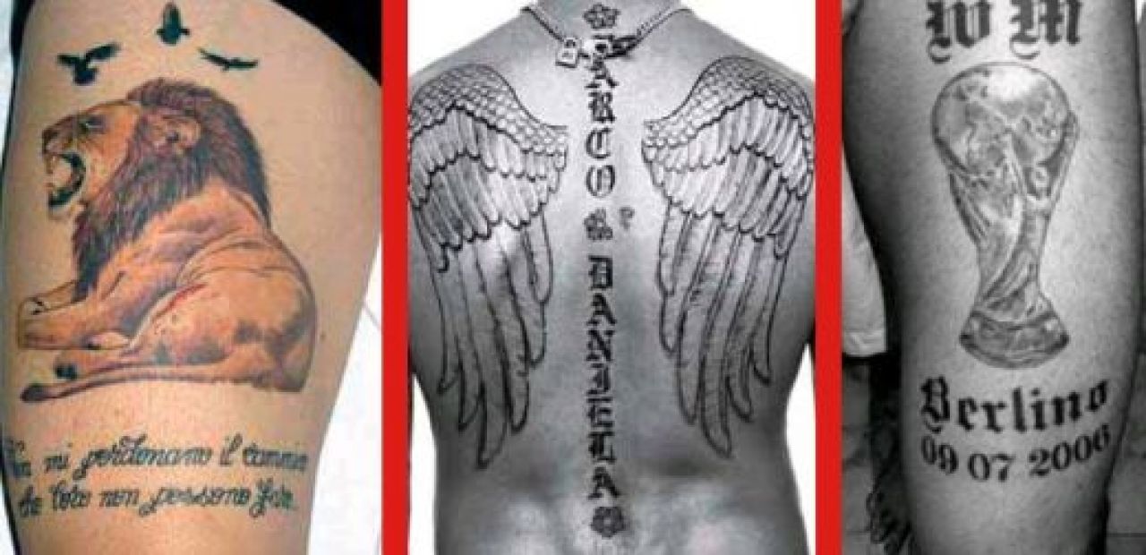 SUPER FOTO: Matrix Materazzi nu stie cate tatuaje are: vrea un loc pentru trofeul Champions League!_2