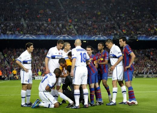 Inter si Cristi Chivu, in FINALA Ligii: Barca 1-0 Inter! Vezi 3D golul superb marcat de Pique_8