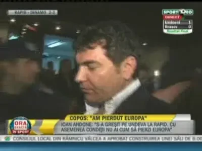 Borcea: Daca nu jucam in 10 oameni, castigam clar!