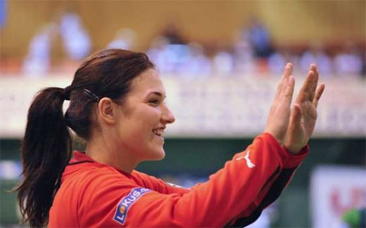 Cea mai SEXY portarita din lume joaca la Viborg! 