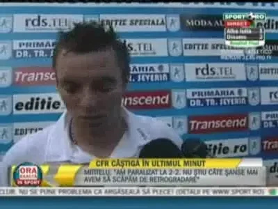 Bud: Speram ca Universitatea sa nu retrogradeze si sa o bata pe Steaua!