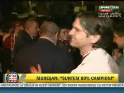 VIDEO Nebunie la Cluj! Fanii i-au asteptat pe jucatori la aeroport: "Sunteti formidabili!"