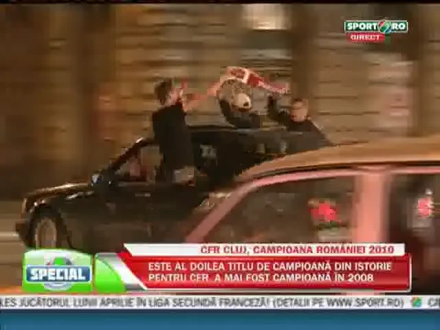 VIDEO CFR a scos lumea in strada! Vezi hit-ul noptii la Cluj!