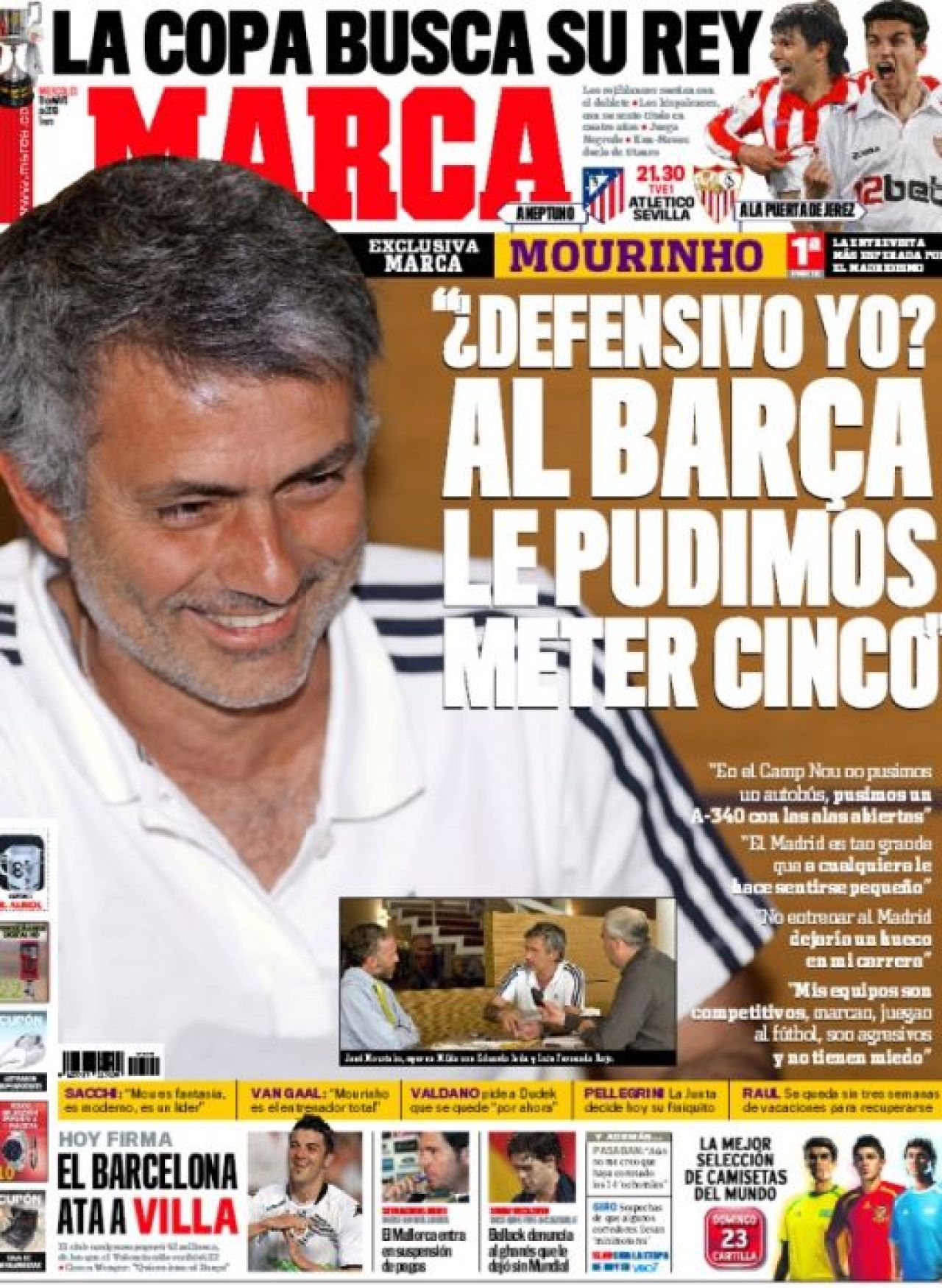 Mourinho ii pregateste ceva Barcelonei: