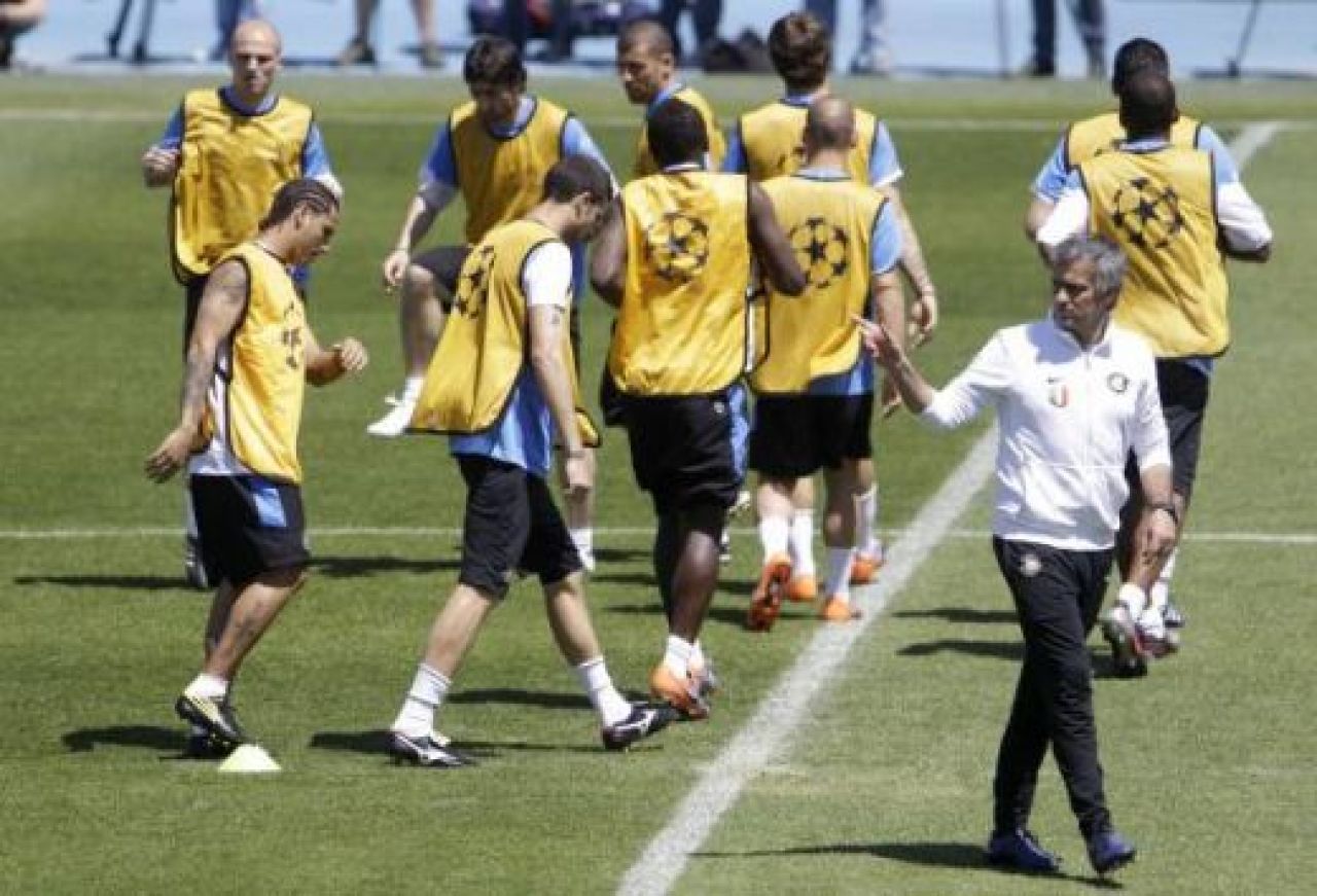VIDEO / Utlimul antrenament al lui Inter! Mourinho: