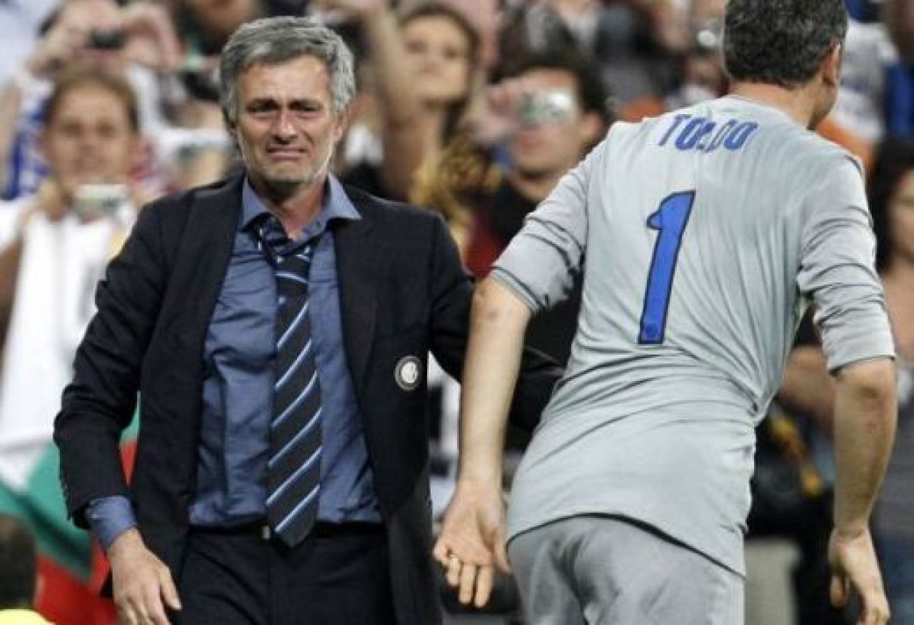 SUPER FOTO / Mourinho a plans ca un copil dupa ce a castigat Liga: