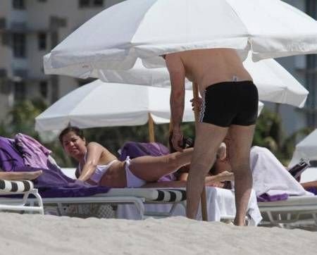 Carlo Ancelotti si Marina Cretu s-au impacat: Vezi poze din vacanta de la Miami!_6